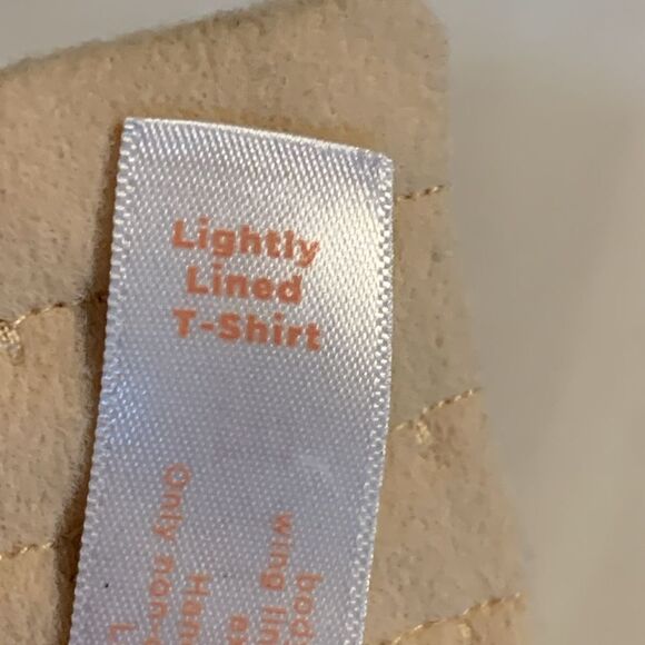 CACIQUE size 44D lightly lined T-shirt bra nude color - Picture 7 of 8